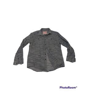 Trademark Brooklyn Cloth Men's XL Long Sleeved Button‎ Up Gray